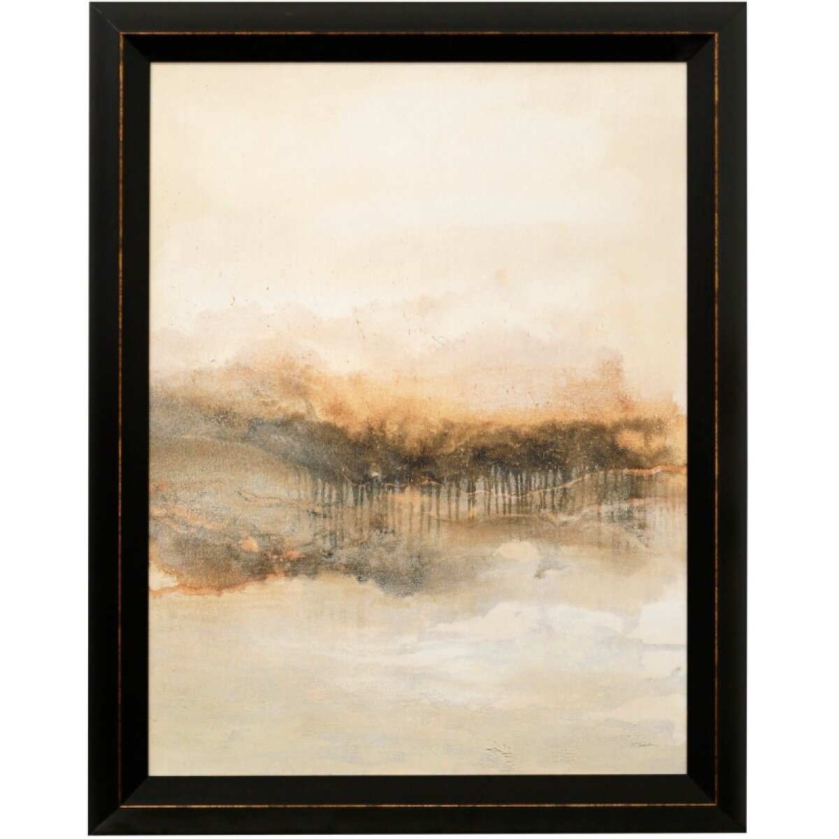 8ab92ef93f4aad2558dcb3f1caf793f1 Keeping Secrets I Framed Textured Abstract Print - Image 1