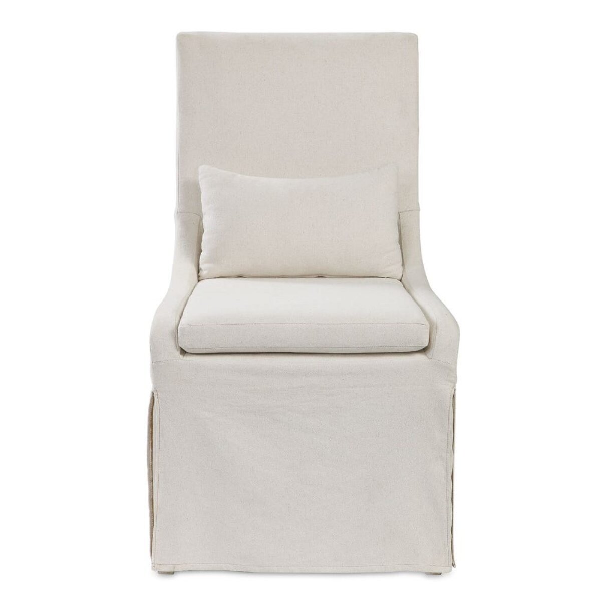 8b1ebc7e6e402e06b94254557967d0fe Coley Armless Chair, Linen - Image 1