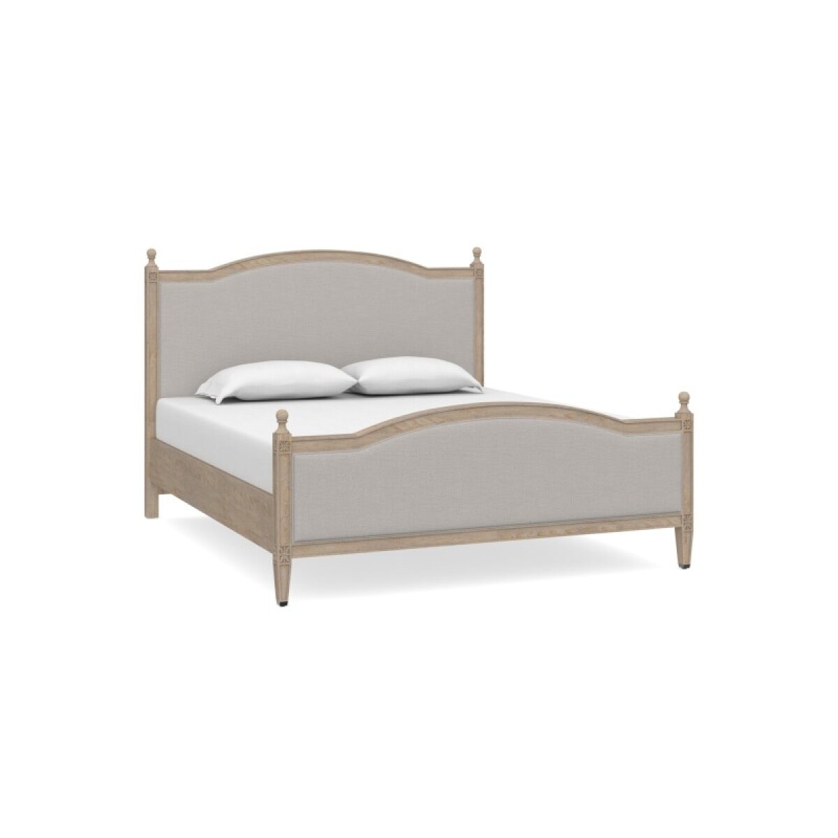8b2acd08b330fdaa76e6a299f905b128 Charlotte Upholstered Bed with Footboard - Image 1