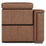 Lioni Leather Left Arm Power Motion Chair - Image 6