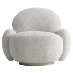 St. Jean Fabric Swivel Chair - Image 3