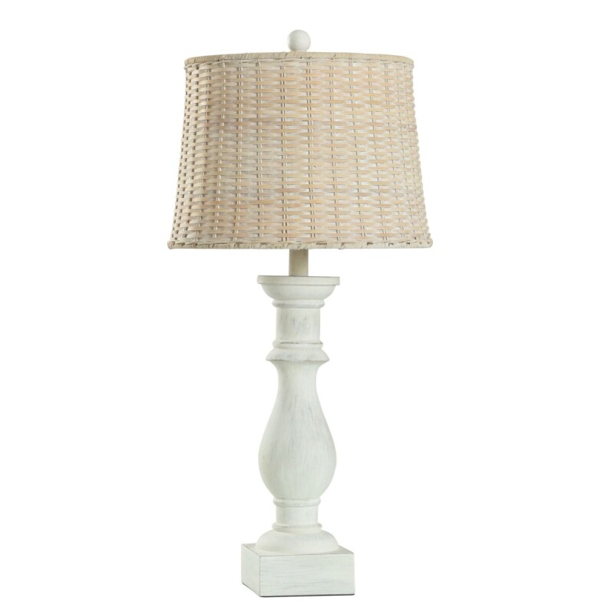 8b97aa1c1d3bc48d433b7c2fbf15707a Antique White Poly Table Lamp - Image 1