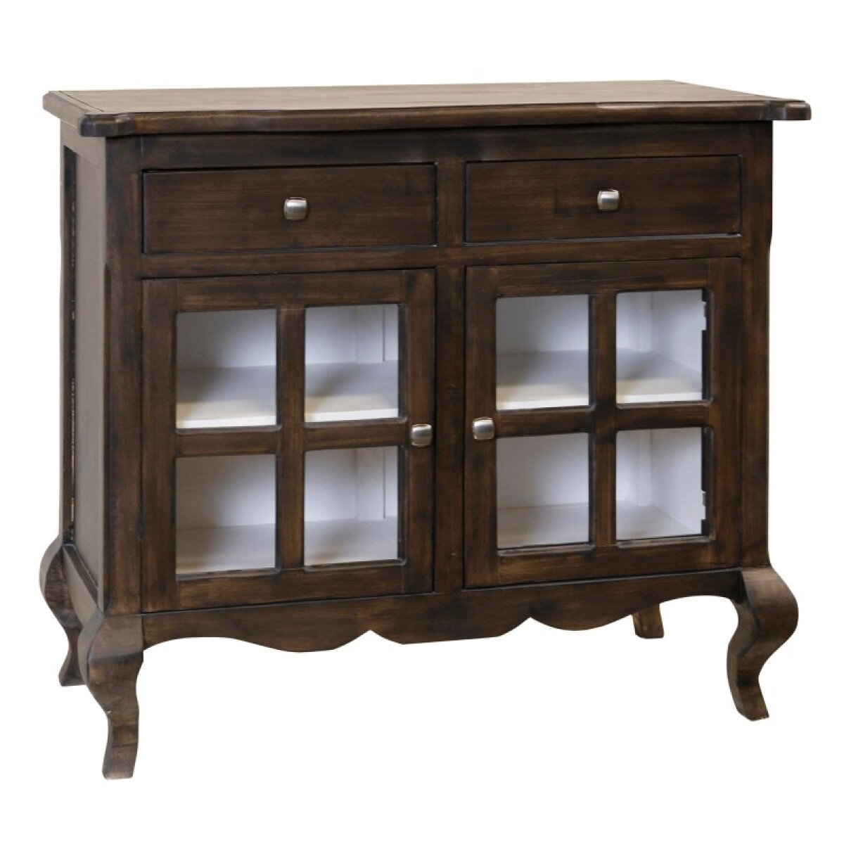 8b9cf4adc43dd2262b1c03c50db7ab84 Briar Solid Wood 2 Door 2 Drawer Console - Image 1