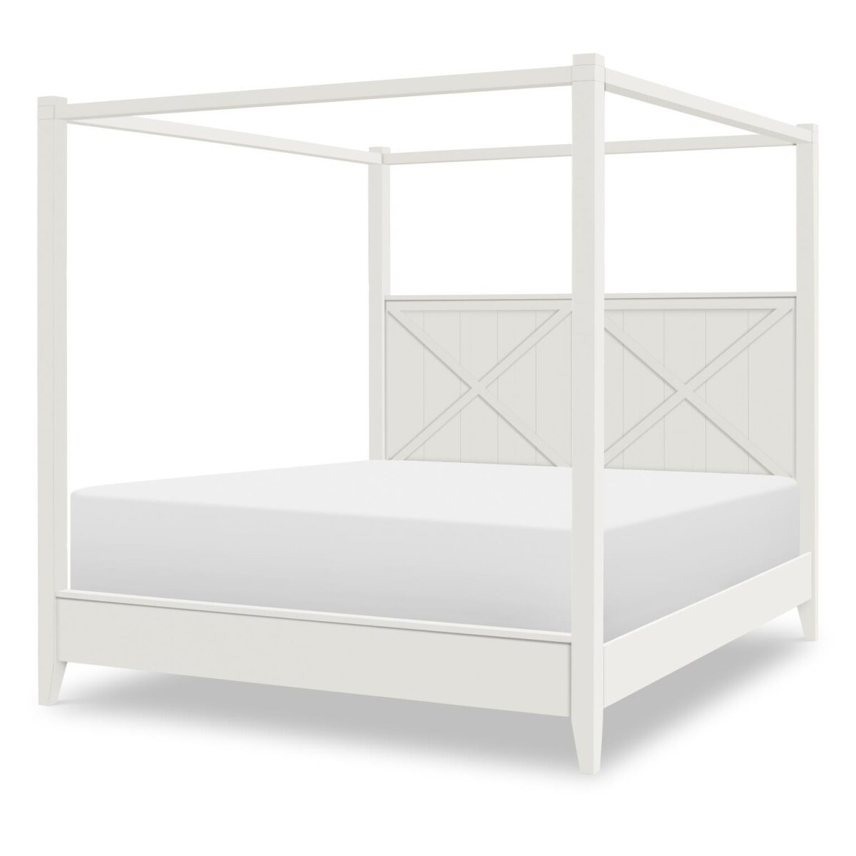 8be93e390a1a5e5a3102bf4465cc8380 Complete Canopy Bed Queen 5/0 Cotton TY4421-5005K - Image 1