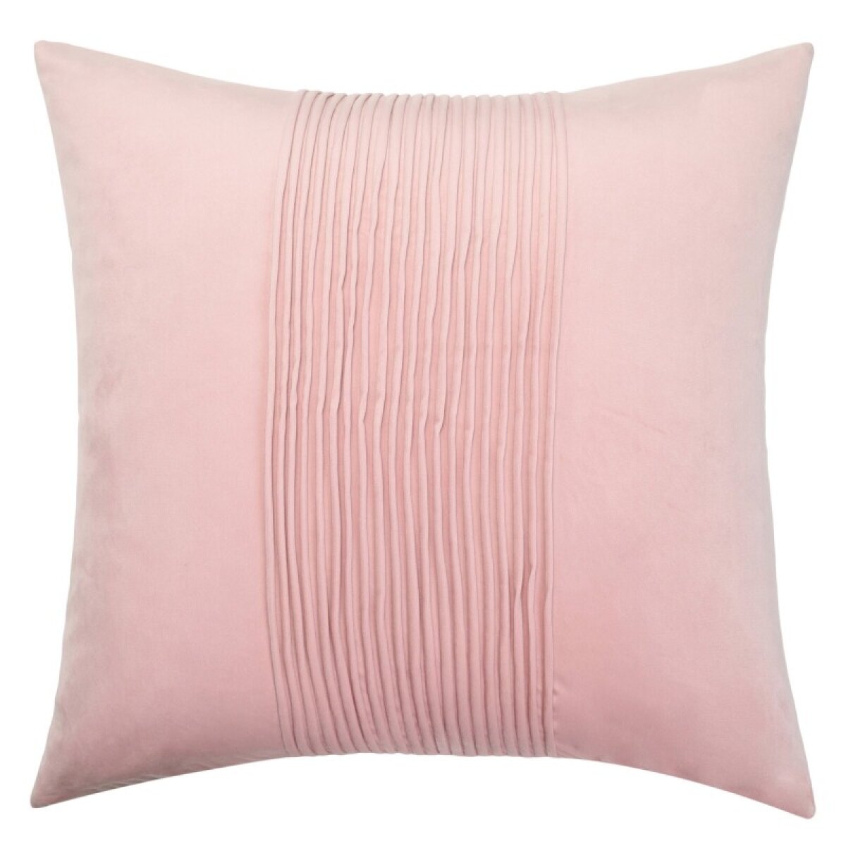 8bfcff67b1c793db5dee7132d9280d2d Dann Foley Lifestyle Dann Foley Blush Pink Velvet Tux Pleat Pillow - Image 1