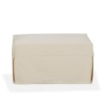 Nantucket Slipcovered Ottoman