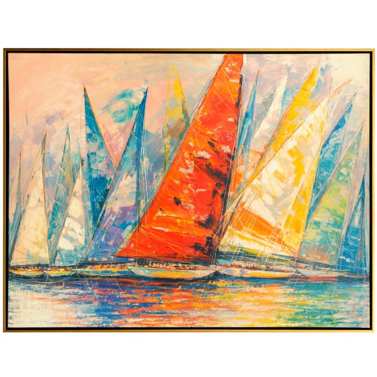 8c51baf3be6aa25c59eb556cf379ffed Vento Di Regata Manufactured Canvas - Image 1