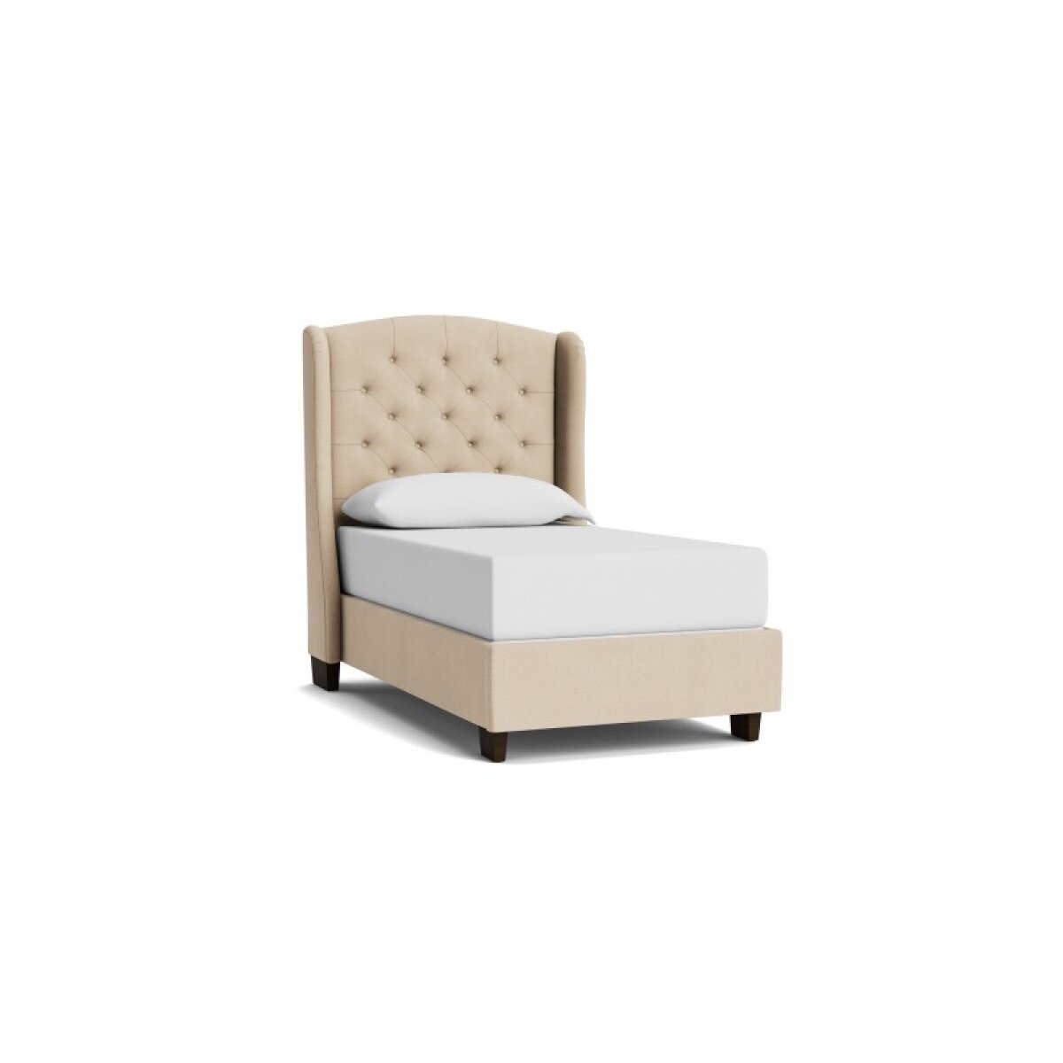 8c8bbbd9b6e30b8b4ec81069da736958 Paris Tufted Upholstered Bed - Image 1