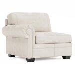 Grandview Leather Left Arm Chair Without Pillows & Nails