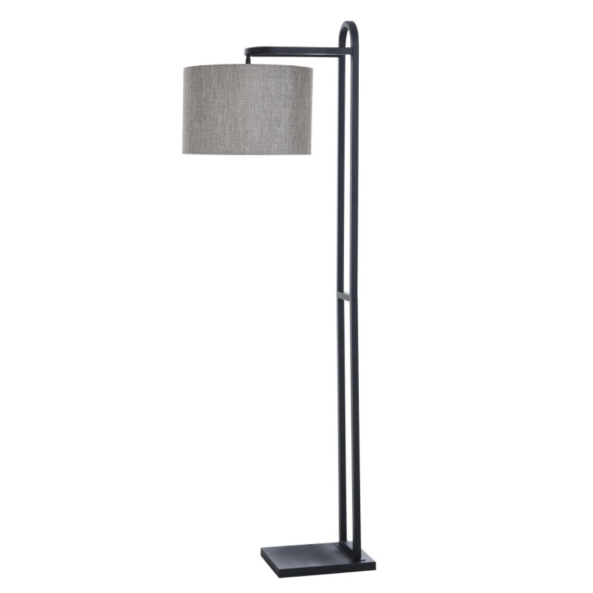 8ce6700f0b937c3642cb08f70a547165 Tabby Black Steel Floor Lamp - Image 1