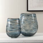 Aurora Swirl, Vases, S/2 - Image 3