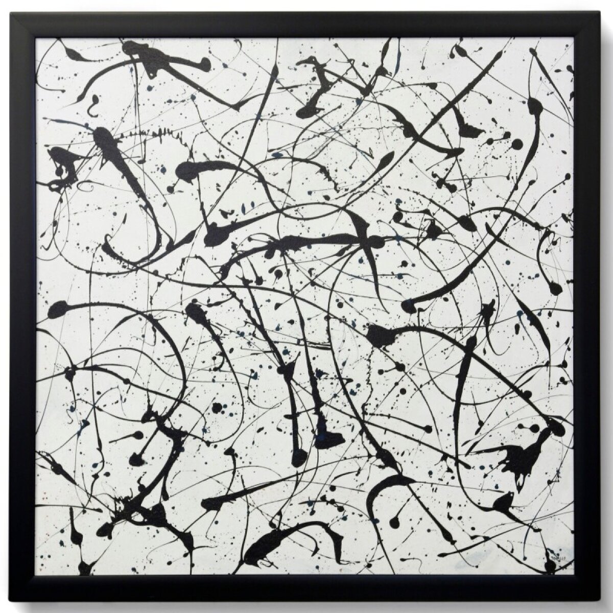 8d3520331a252e2f4e73b6ccdbe13424 Splatter Textured Framed Print - Image 1