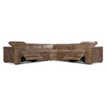 Lioni Leather Power Motion Sectional - Image 3