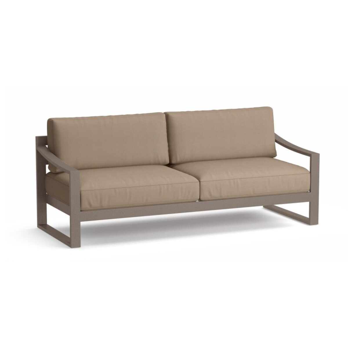 8df705b979ed6fdd1aee2d7e62227a37 Bonavista Outdoor Slope Arm Sofa - Image 1