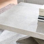 Durant Solid Wood Rectangle Coffee Table - Antique White/distressed Brown - Image 7