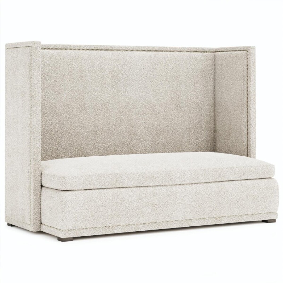 8e2b407c3c9fc3c70e5a66cfda413485 Marcourt Fabric Banquette Without Pillows - Image 1