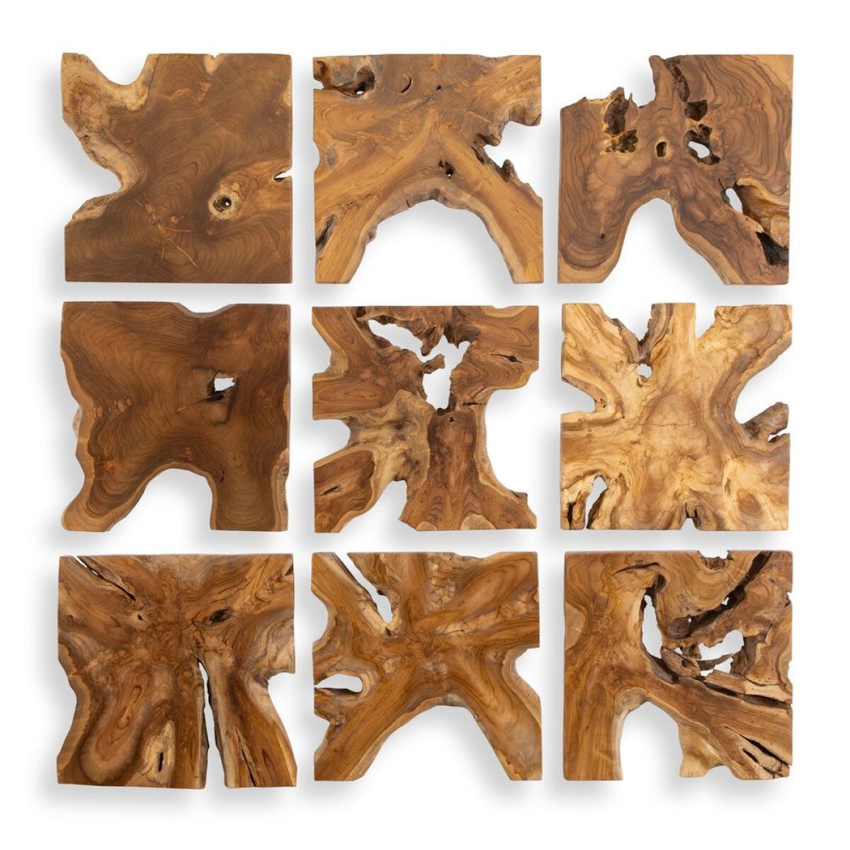 8e8108739e8a8c63e4057d9b40364d7e Talia Indoor-outdoor Wood Wall Decor, S/9 - Image 1