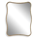 Pavia Vanity Mirror, Gold