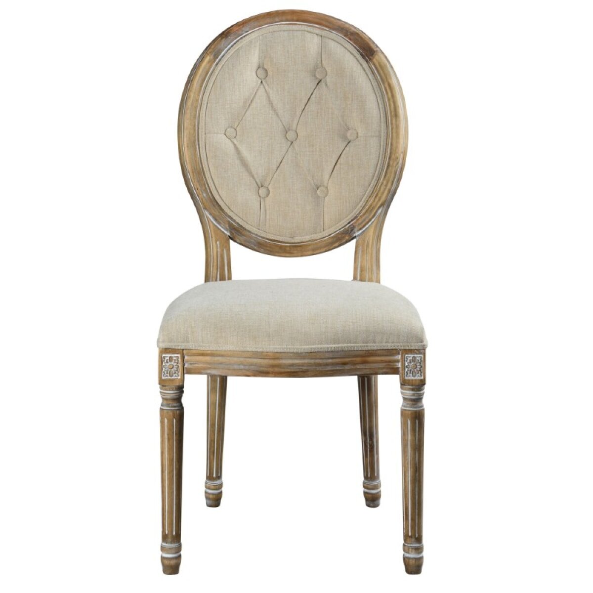 9032b2cebd0a463db267e01401f20de6 Meg Tufted Side Chair - Image 1