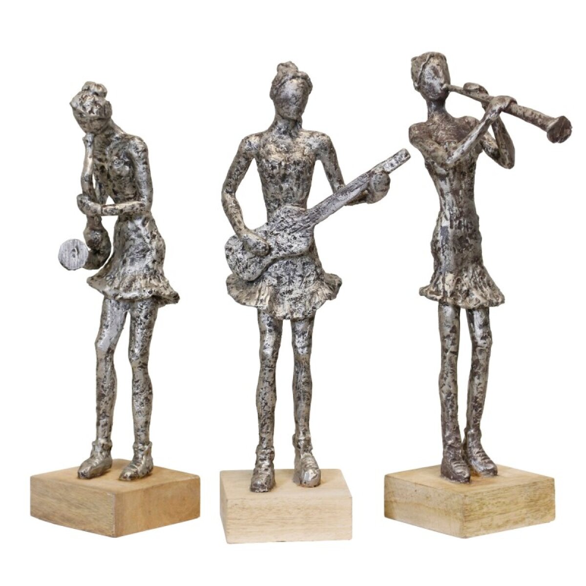90908b0eb876af87d5db16a808800741 Antique Silver Musician Ladies - Image 1