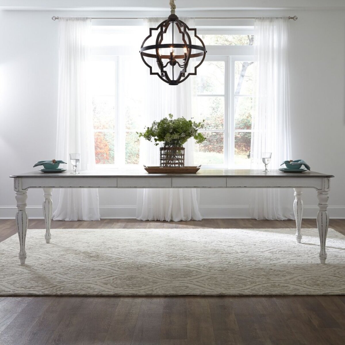 90d660b4526b093759d558d95a65923d Magnolia Manor Rectangular Leg Table - Image 1