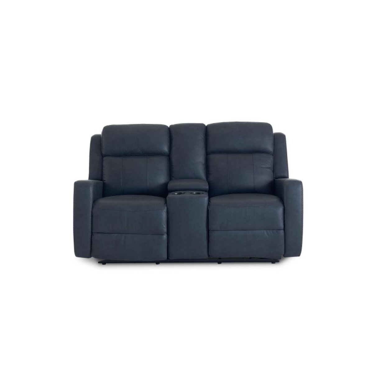 9146d25178b1a36b264e8e346364a9b7 Norwood Leather Power Reclining Loveseat with Center Console - Image 1