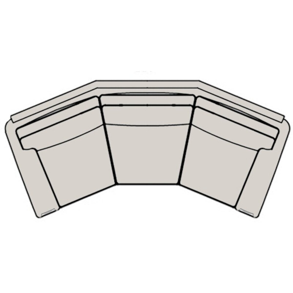 914c5bae52764b67a9e128bdf1407090 Robinson Stationary Angled Sofa 8-Way Hand Tie 206-99 - Image 1