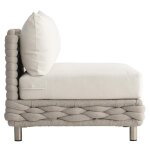 Wailea Outdoor Armless Chair - Image 3