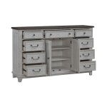 River Place 2 Door 9 Drawer Dresser - Image 8