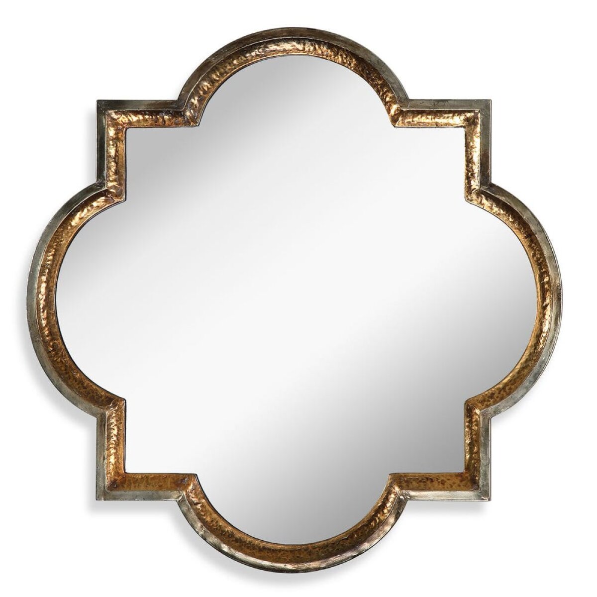 91e134fb13791a4c4cee7bb3ee7b80d3 Lourosa Quatrefoil Mirror - Image 1