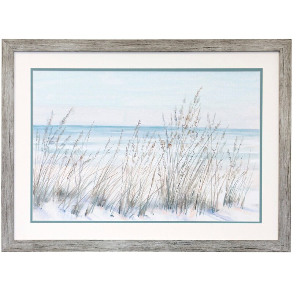 91f6b894dbdcc5af92762b1bf867211e Beach Grass Ii Framed Print Under Glass - Image 1