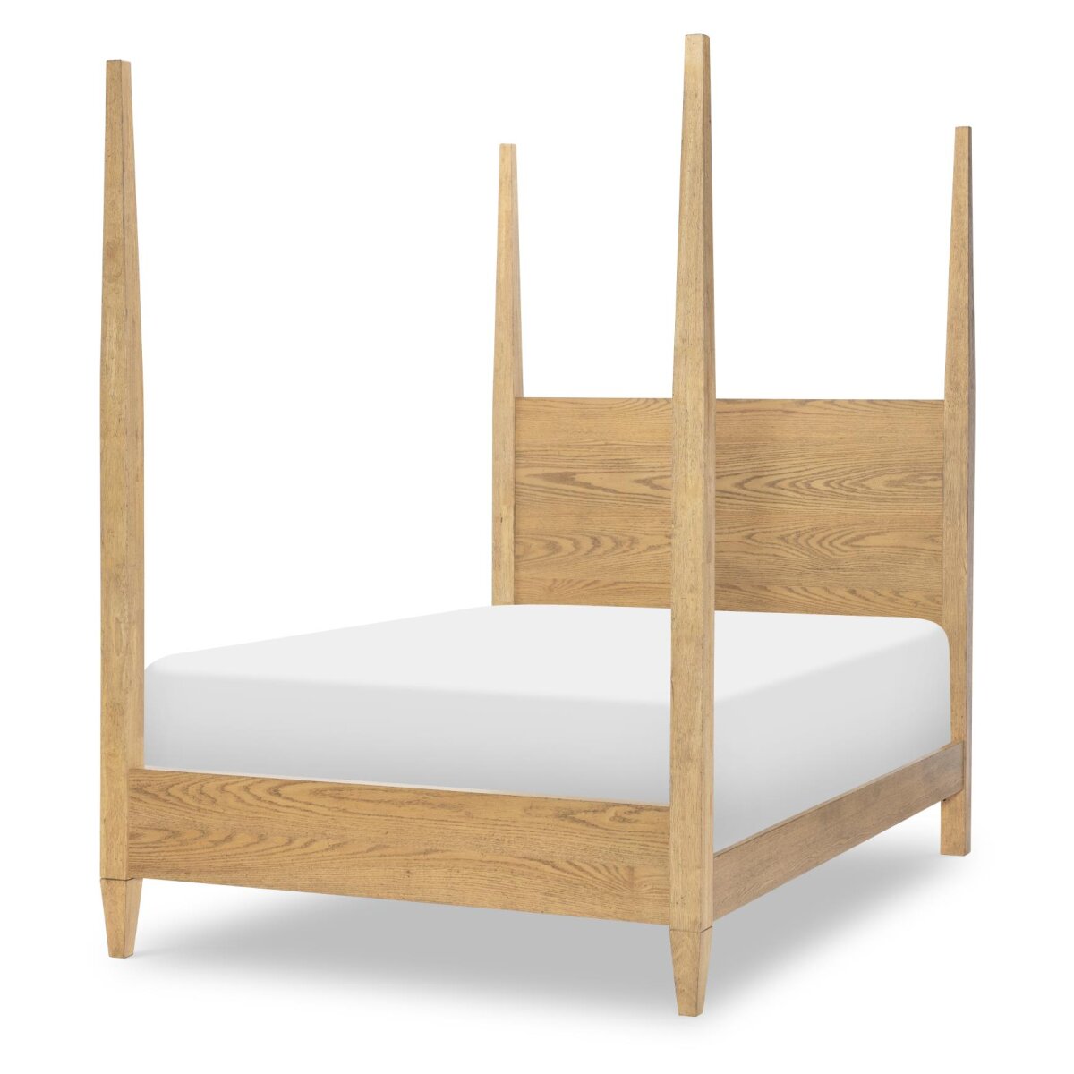 922296add9f0de963e504484f42da1d4 Complete Poster Bed Full 4/6 Natural Hickory - Image 1