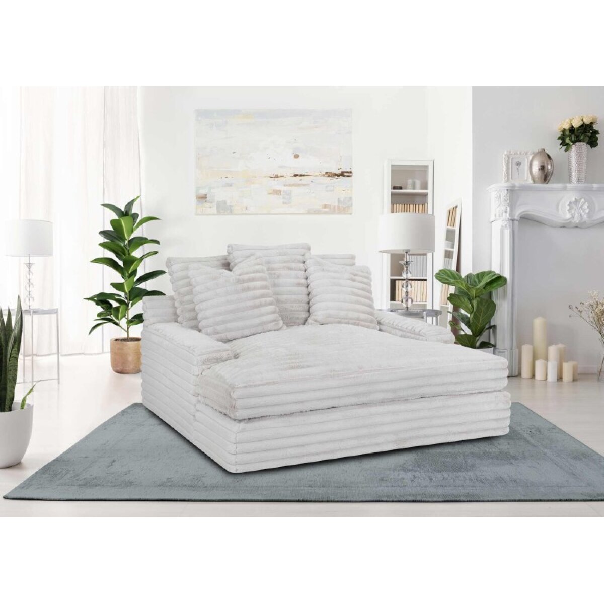 924812ae7318f59fd7fe5dc17333cd1a 92911 Grand Home Theatre Chaise Lounge W/ Dual Usb Charging Ports 92911 - Image 1