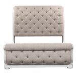 Magnolia Manor King California Upholstered Sleigh Bed, Dresser & Mirror, Chest - Image 4