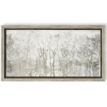 Shimmering Trees Textured Framed Print
