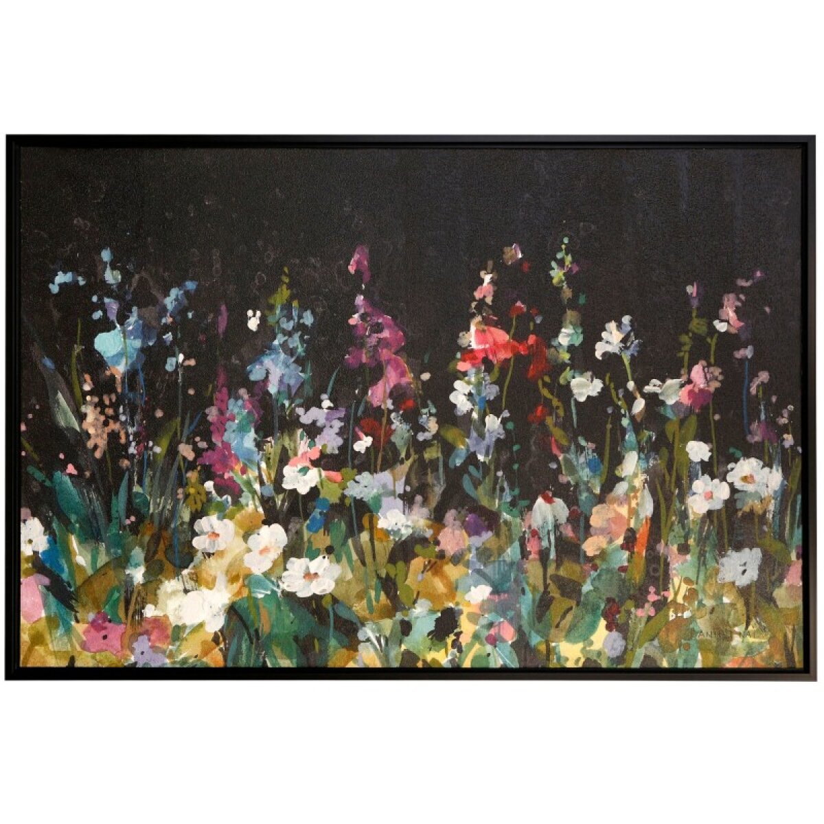 937eab30db1b79b968765327c442b6b4 Dark Garden By Nai Manufactured Canvas - Image 1