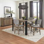 Cedar Fork Dining Upholstered Counter Stool - Image 5