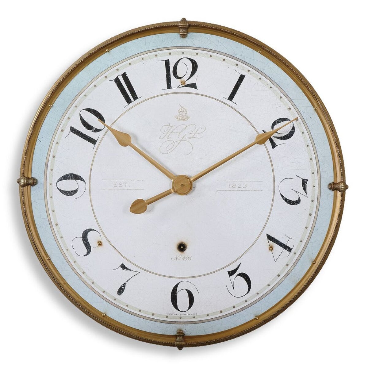 955df228559bca6ef3c480420d06af6b Torriana Wall Clock - Image 1