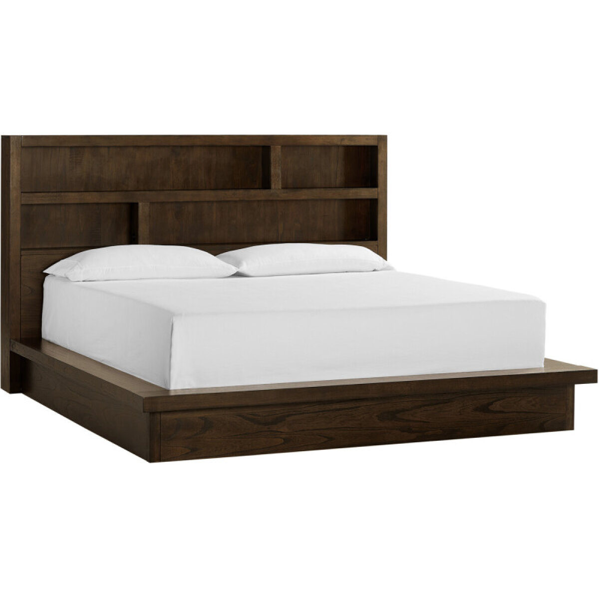 95805f838f881fefc6a0affb7fb98f41 Modern Loft Queen Platform Rails And Decking - Image 1