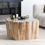 Norwest Solid Wood Coffee Table - Natural - Image 7