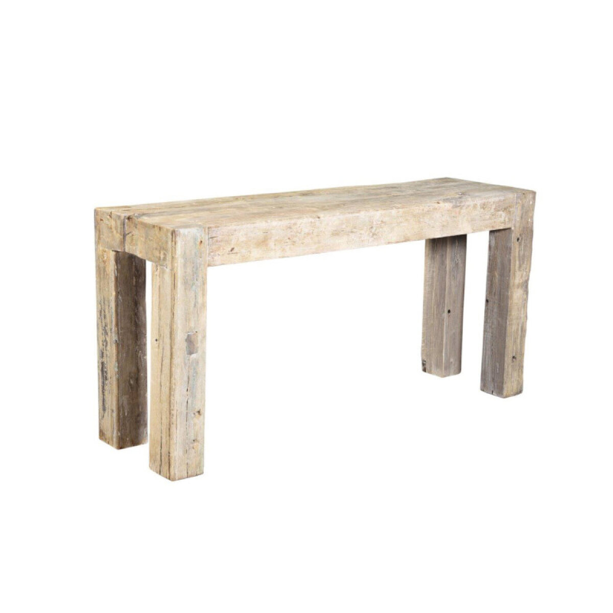 958acff65fc889276a3a6a4cdf96b28e Giza Reclaimed Wood 68" Console Table - Butterwood Blend - Image 1
