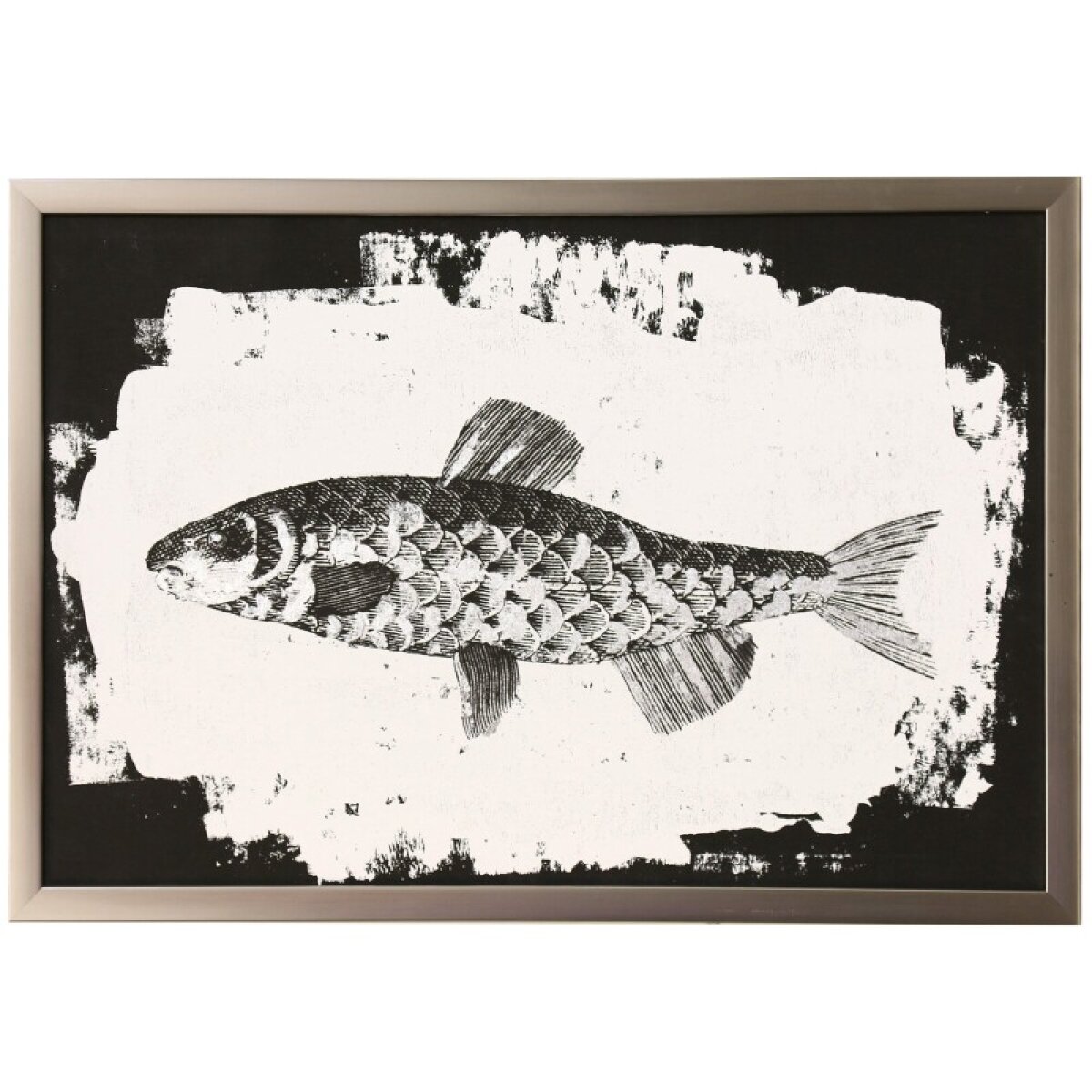 95947eff3814d55b9fc40e9c96f4cca5 Fish Ii Framed Canvas - Image 1