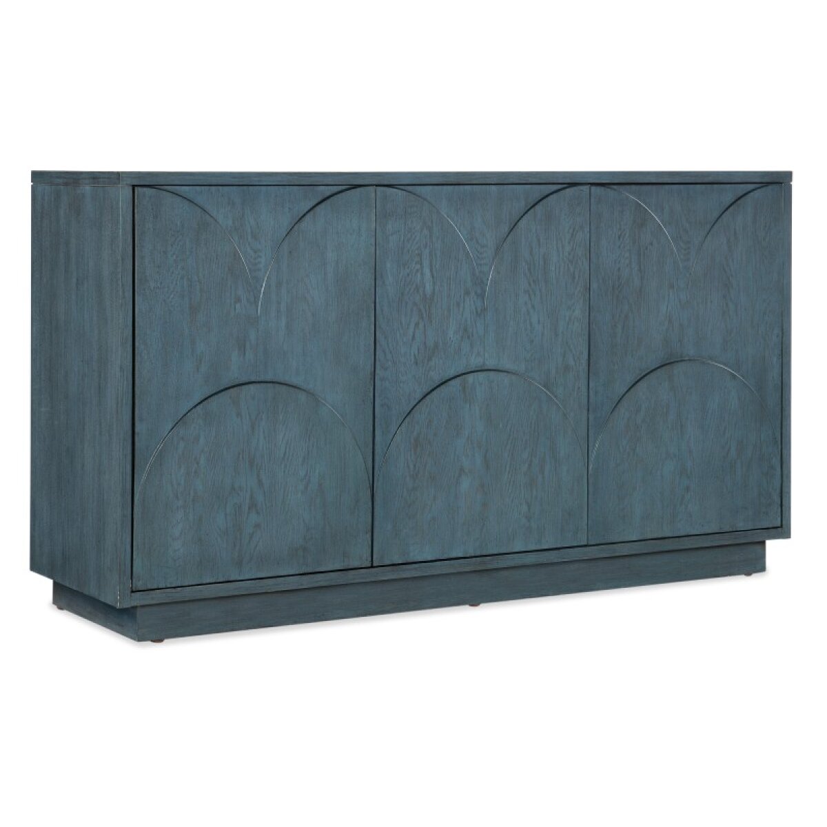 9598fedd86ca954ce146e22623bc3aa5 Home Entertainment Melange Round Valley Three Door Entertainment Credenza - Image 1