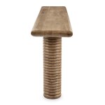 Ilaria Reclaimed Wood Rectangle Console Table - Sand Washed - Image 4