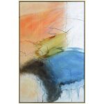 Inference Framed Canvas Art | Hand Painted Abstract | 1.5 Inch Frame