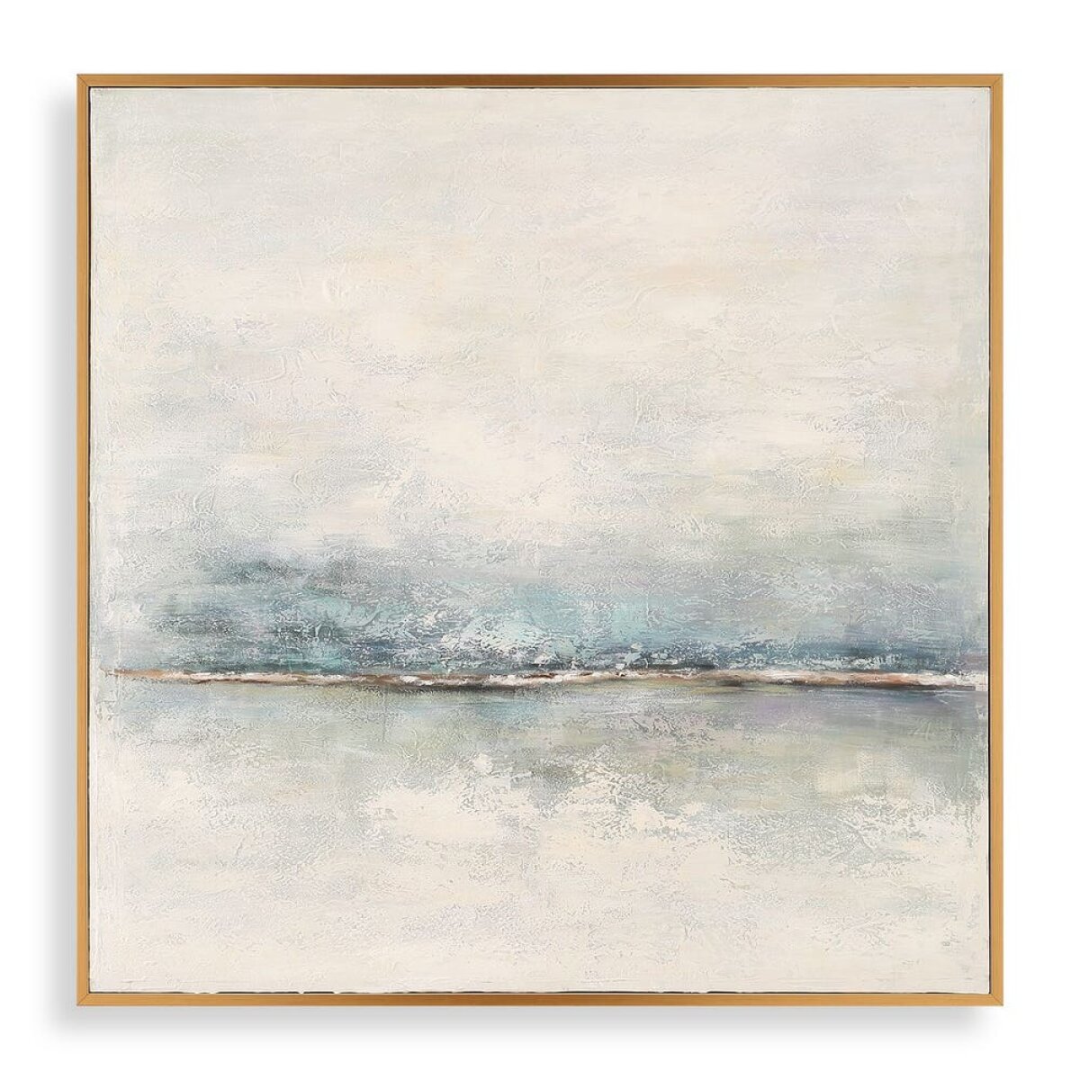96e676a89973028cefa835ba8506292c Foggy Morning Hand Painted Canvas - Image 1
