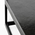 Remmy Cast Aluminum Rectangle Coffee Table - Brass Antique - Image 7