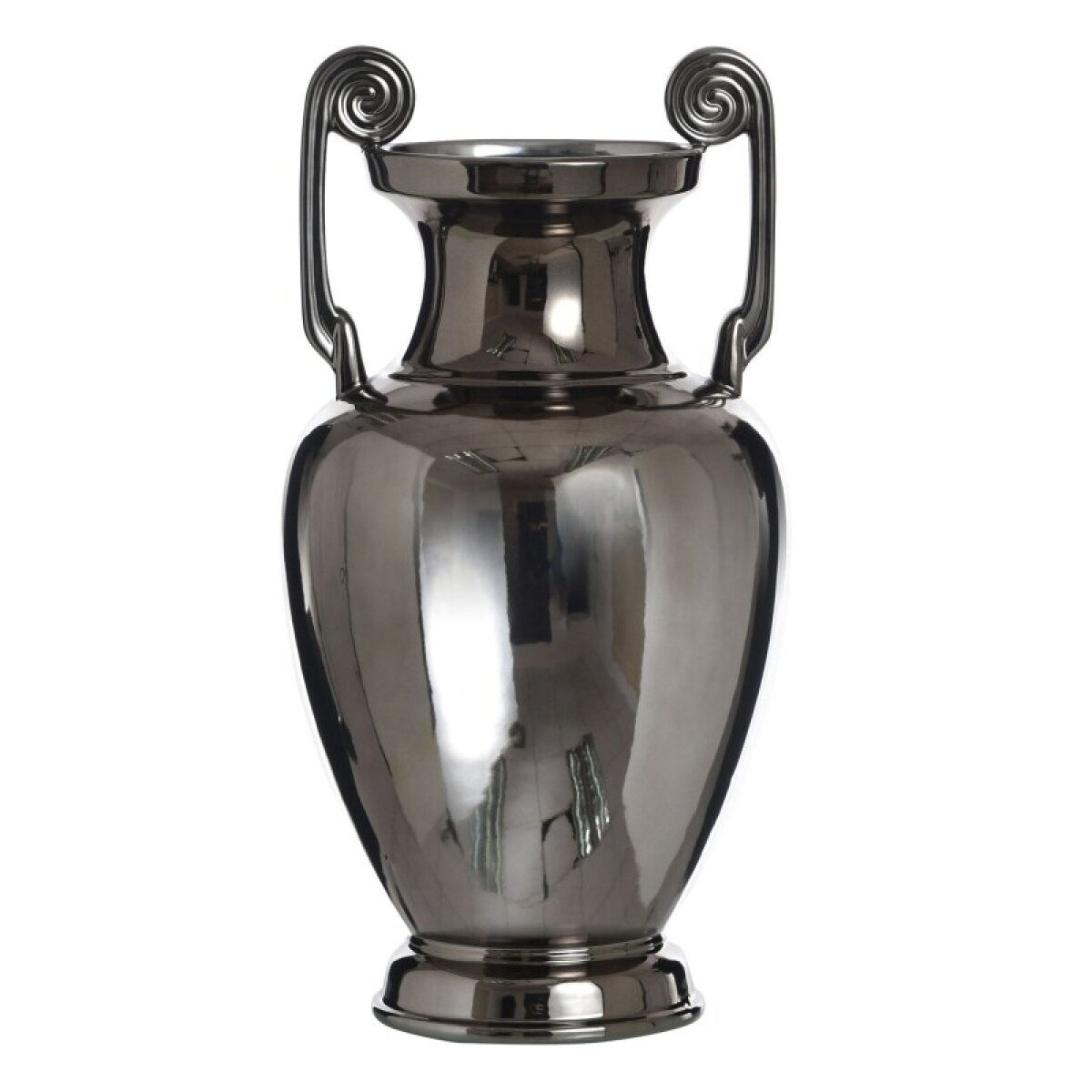 9787a237a37efd296b58dbb61b7d0ff7 Metallic Black Dann Foley Lifestyle Ceramic Vase - Image 1
