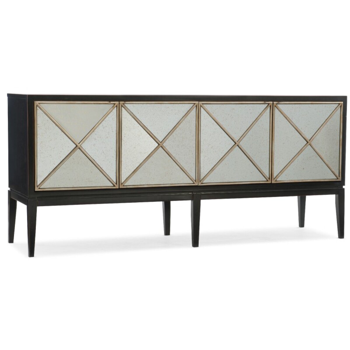 97cc4815c9bb3db7b0094d0e7128ee82 Living Room Melange Jova Four-Door Credenza - Image 1