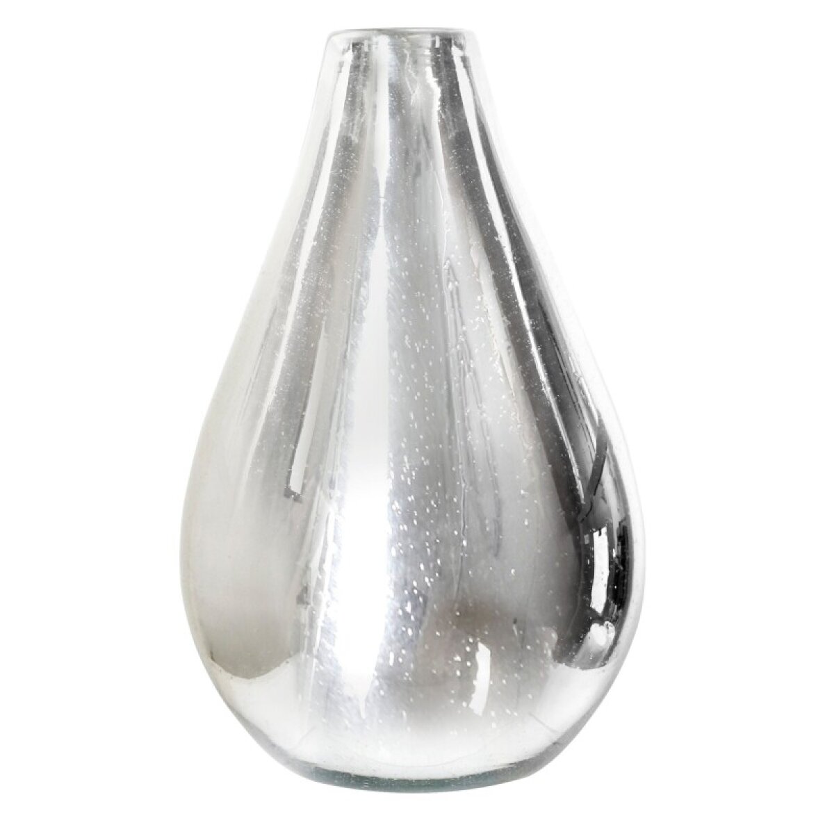 97eae2e935146b3507c43f80582cfd2e Droup Vase Large Silver - Image 1